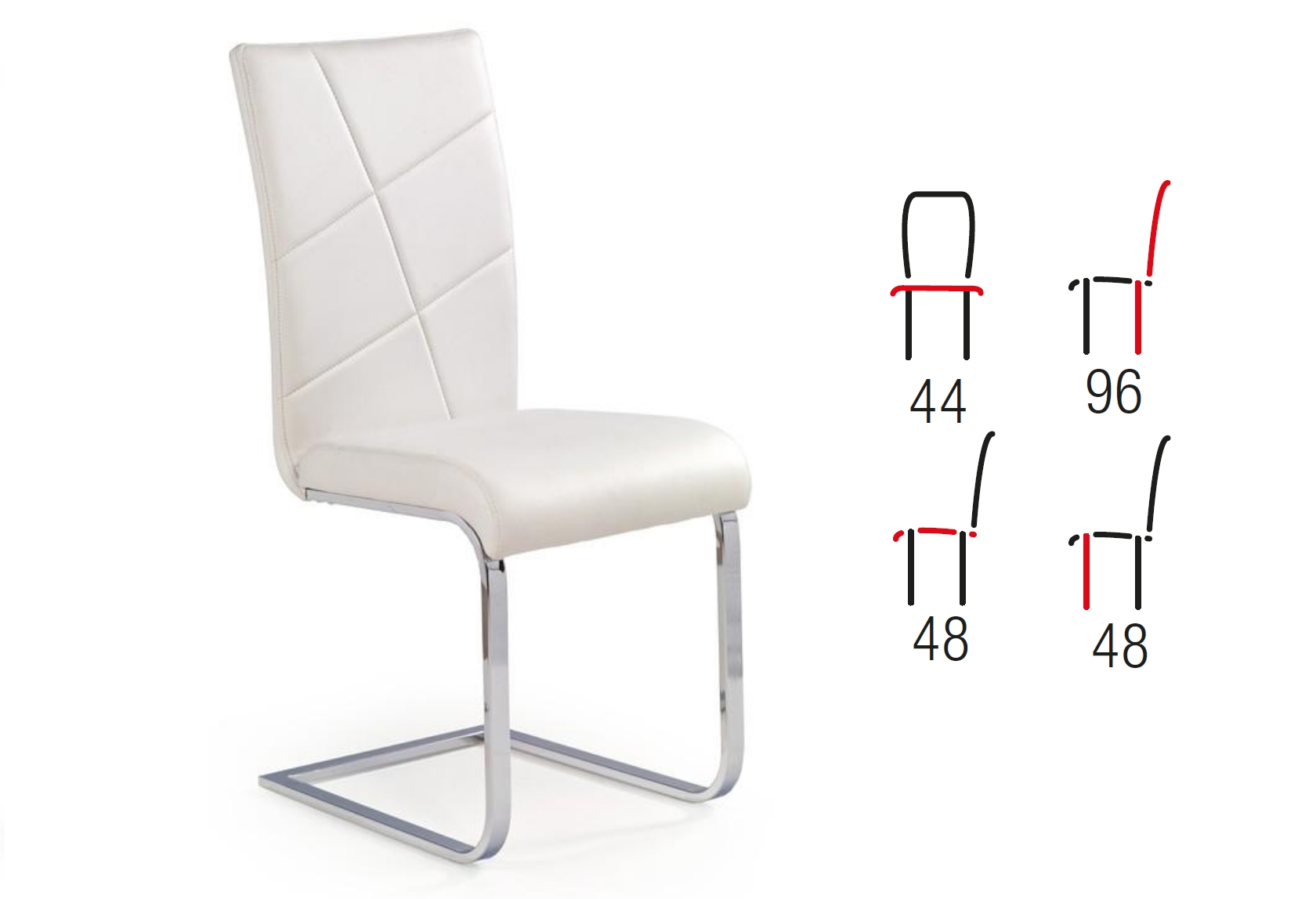 krzesło-do-salonu-jadalni-nowoczesne-wymiary